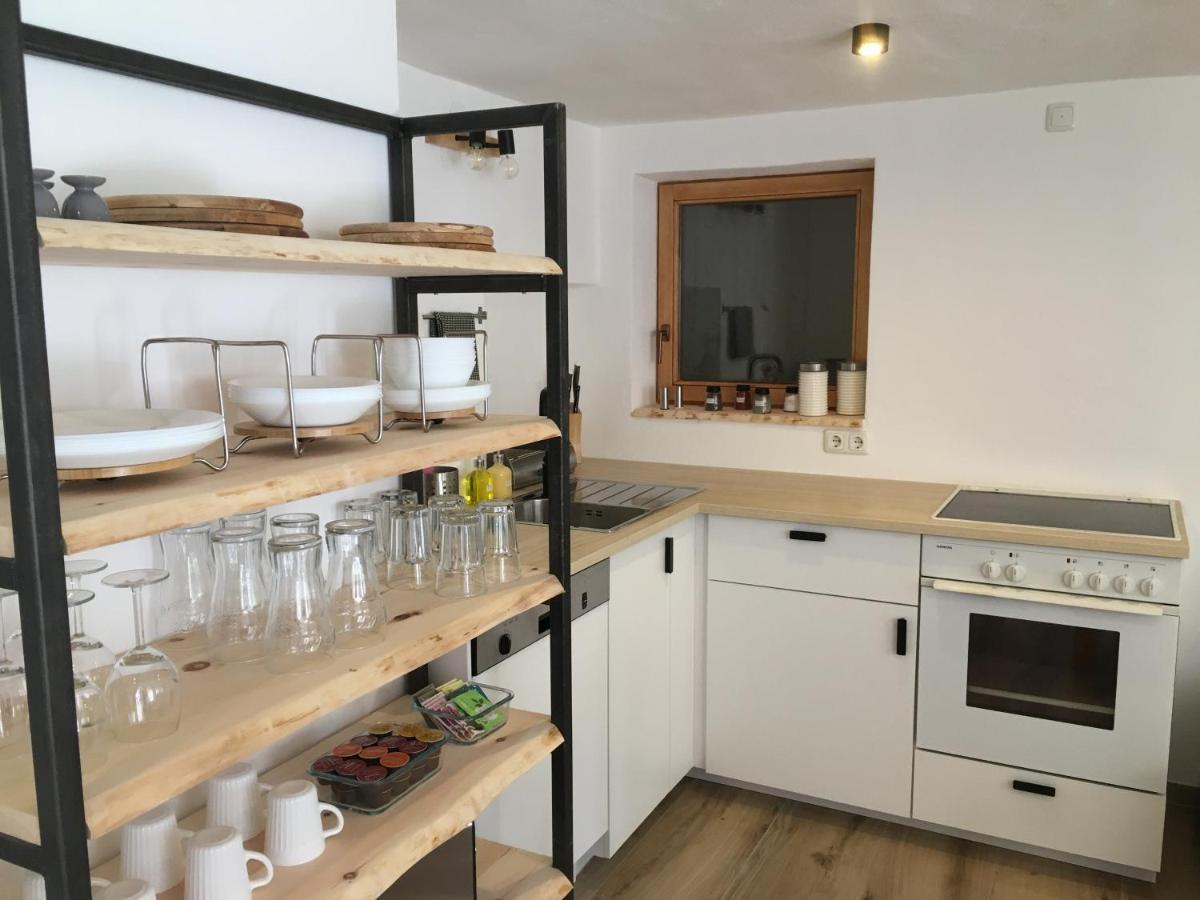 Ferienwohnung Stoablick - Barrierefrei Mit Bergblick บัดกอยเซิร์น ภายนอก รูปภาพ