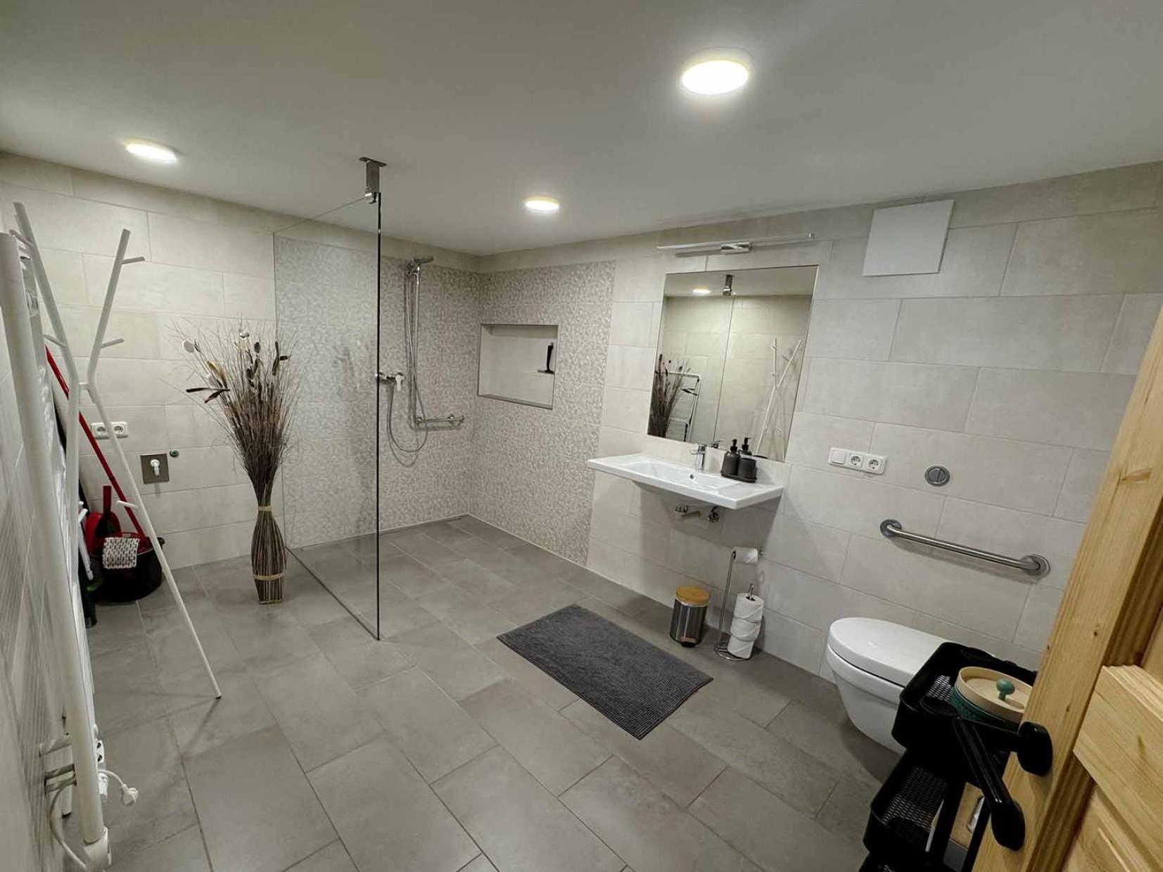 Ferienwohnung Stoablick - Barrierefrei Mit Bergblick บัดกอยเซิร์น ภายนอก รูปภาพ